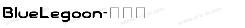 BlueLegoon字体转换