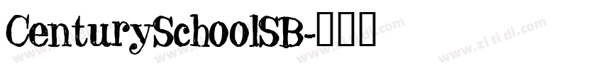 CenturySchoolSB字体转换