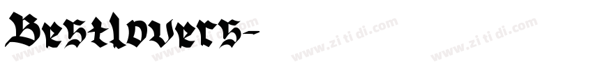 Bestlovers字体转换