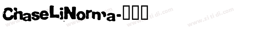 ChaseLiNorma字体转换