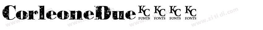 CorleoneDue字体转换