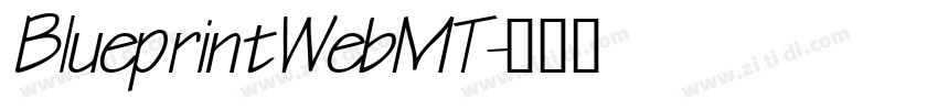BlueprintWebMT字体转换