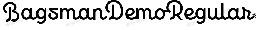 BagsmanDemoRegular字体转换 BagsmanDemoRegular字体转换