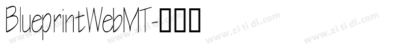 BlueprintWebMT字体转换