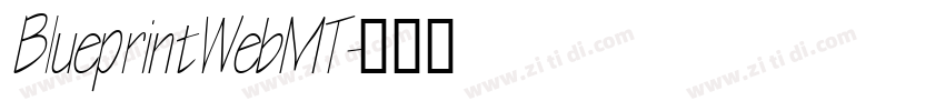 BlueprintWebMT字体转换