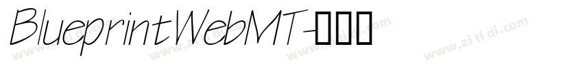 BlueprintWebMT字体转换