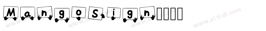 MangoSign字体转换