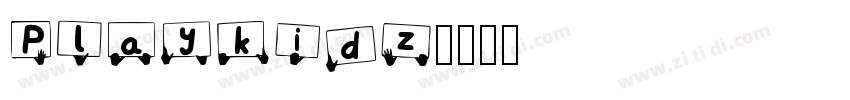 Playkidz字体转换