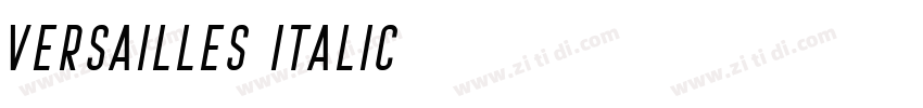 Versailles-Italic字体转换 Versailles-Italic字体转换