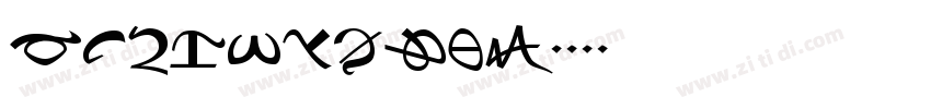 AFXingShuW字体转换