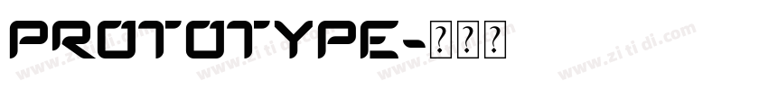 prototype字体转换