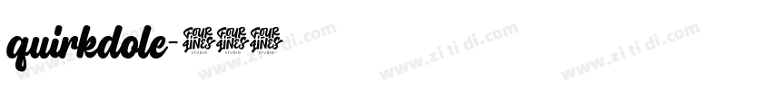 quirkdole字体转换