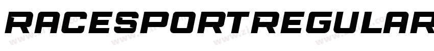 RaceSportRegular字体转换
