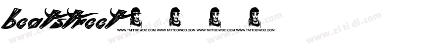 beatstreet字体转换