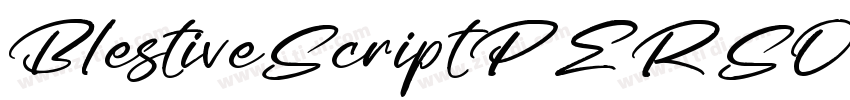 BlestiveScriptPERSON字体转换