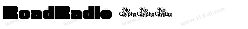 RoadRadio字体转换