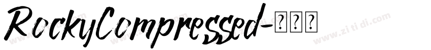 RockyCompressed字体转换