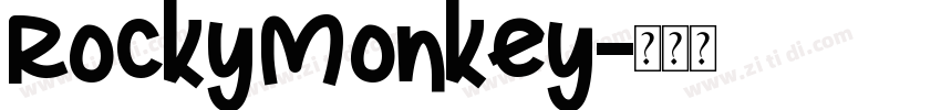 RockyMonkey字体转换