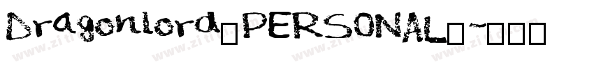 Dragonlord_PERSONAL_字体转换