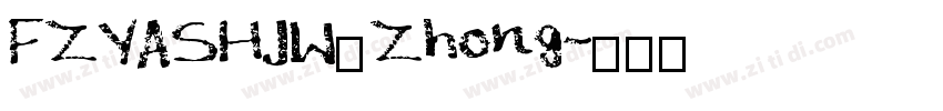 FZYASHJW_Zhong字体转换