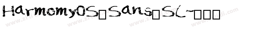 HarmomyOS_Sans_SC字体转换