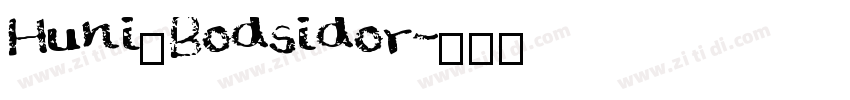 Huni_Bodsidor字体转换