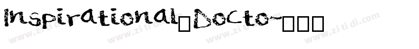 Inspirational_Docto字体转换 Inspirational_Docto字体转换