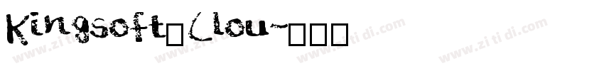 Kingsoft_Clou字体转换 Kingsoft_Clou字体转换