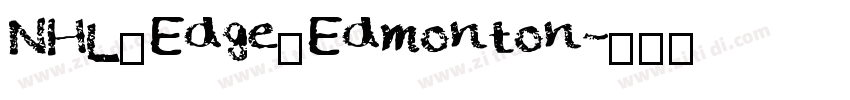NHL_Edge_Edmonton字体转换