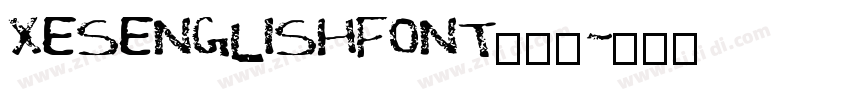 XESENGLISHFONT_粗体字体转换