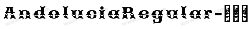 AndoluciaRegular字体转换