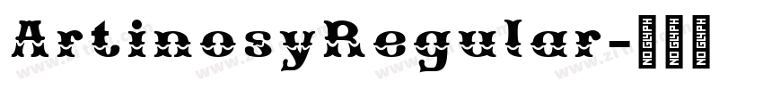 ArtinosyRegular字体转换 ArtinosyRegular字体转换