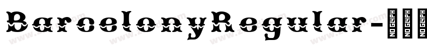 BarcelonyRegular字体转换