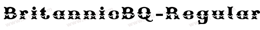 BritannicBQ-Regular免字体转换
