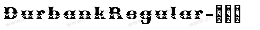 DurbankRegular字体转换