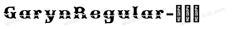 GarynRegular字体转换 GarynRegular字体转换