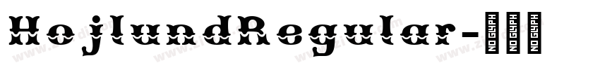 HojlundRegular字体转换