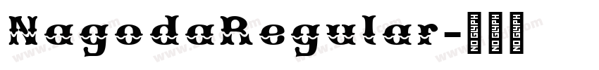 NagodaRegular字体转换