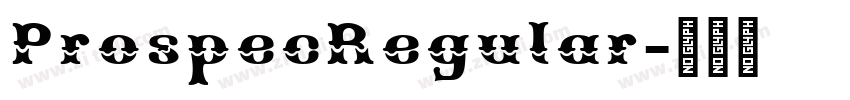 ProspecRegular字体转换
