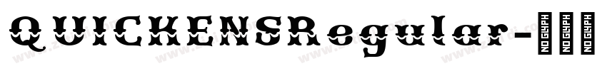 QUICKENSRegular字体转换