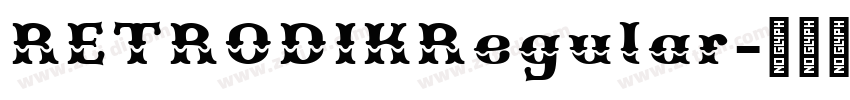 RETRODIKRegular字体转换 RETRODIKRegular字体转换
