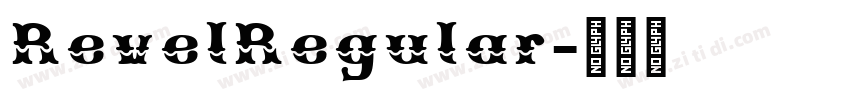 RevelRegular字体转换