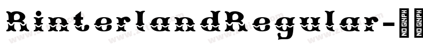 RinterlandRegular字体转换