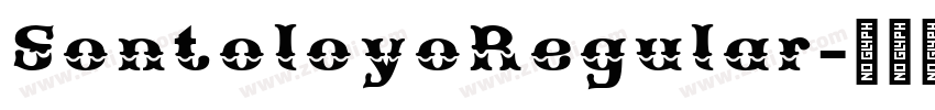 SontoloyoRegular字体转换