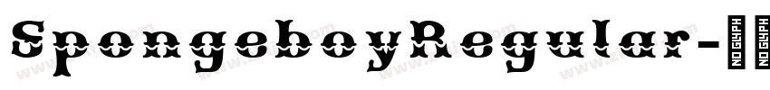 SpongeboyRegular字体转换