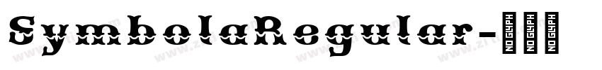 SymbolaRegular字体转换 SymbolaRegular字体转换