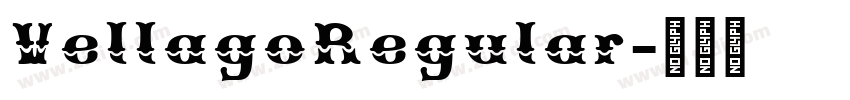 VellagoRegular字体转换 VellagoRegular字体转换