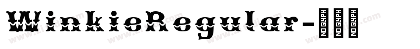 WinkieRegular字体转换