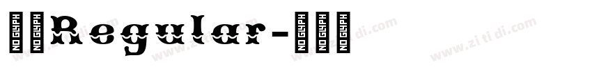 字魂Regular字体转换