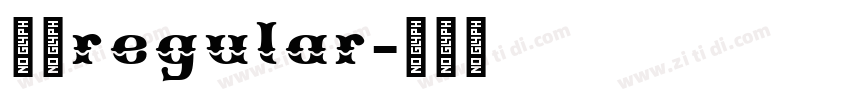 楷体regular字体转换